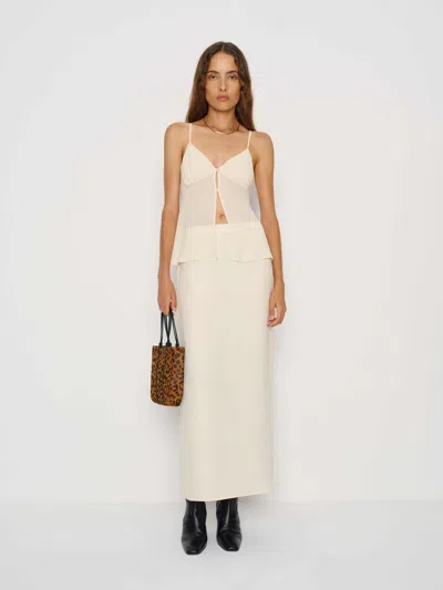 Reformation Kari Two Piece In White