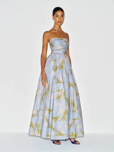 Reformation Kastoria Dress Blue 0