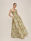 Reformation Kastoria Dress In Golden Hour
