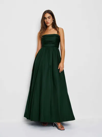 Reformation Kastoria Dress In Green