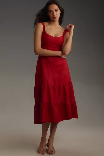 line & dot sylvie dress Sylvie Dress Very Peri main image 1