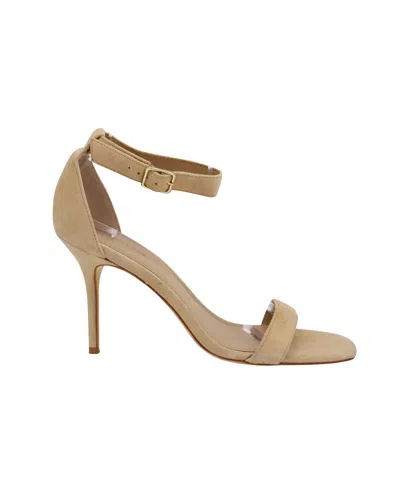Reformation Kelly Sandals In Beige Suede