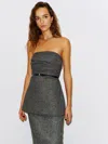 Reformation Kelra Top In Gray