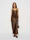 Reformation Kelsey Two Piece In Brown