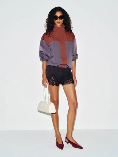 Reformation Kendall Jacket Large In Multicolore