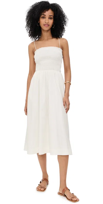 Reformation Kerrie Dress White