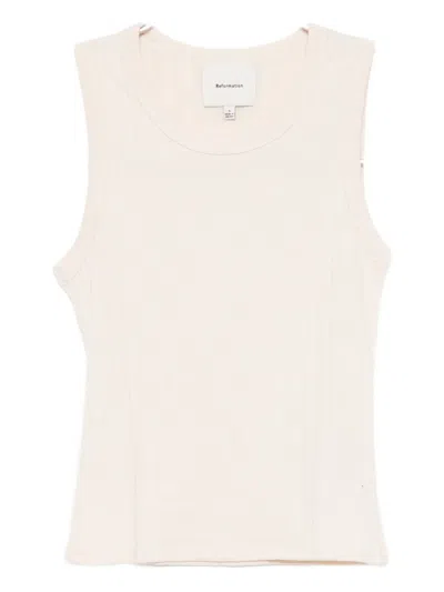 Reformation Kester Top In Neutral