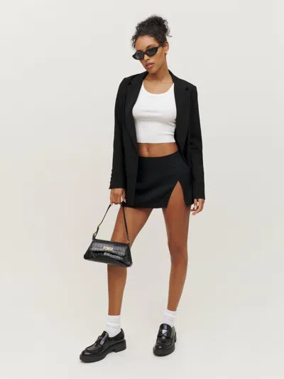 Reformation Kiara Skirt In Black