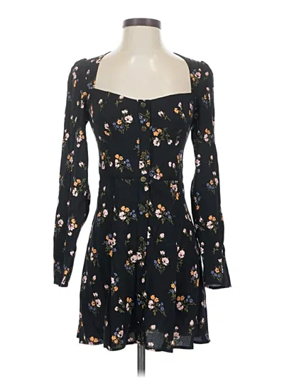 Pre-owned Reformation Kimono In Black