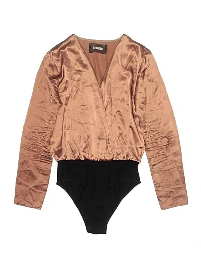 Pre-owned Reformation Kimono In Gold