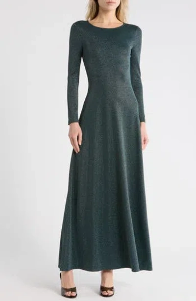 Reformation Kori Knit Dress In Mermaid Sparkle