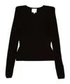 Reformation Krista Top In Black