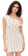 Reformation Kristine Dress Cherry Pit In Cherry Pit