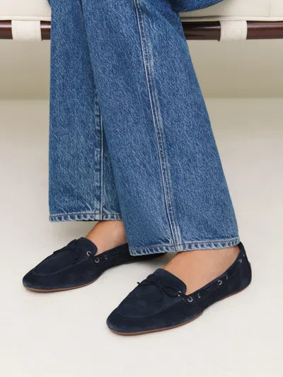 Reformation Kyla Loafer In After Hours Suede
