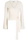Reformation Kylen Knit Top Fior Di Latte In White