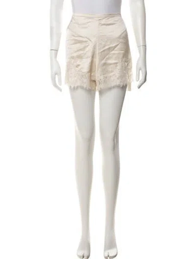 Pre-owned Reformation Lace Pattern Pajamas W/ Tags In Neutrals