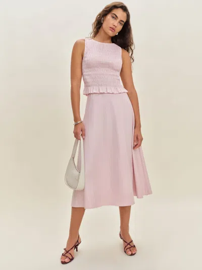 Reformation Laguna Two Piece In Cherry Blossom