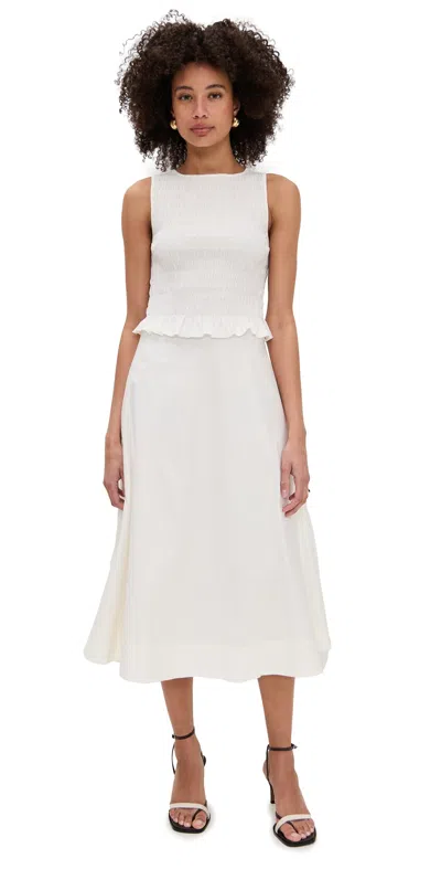 Reformation Laguna Two Piece Set White