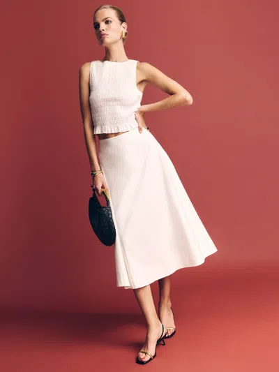 Reformation Laguna Two Piece In White