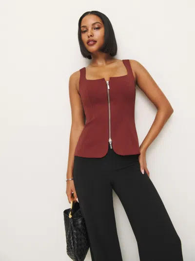 Reformation Laine Top In Chianti