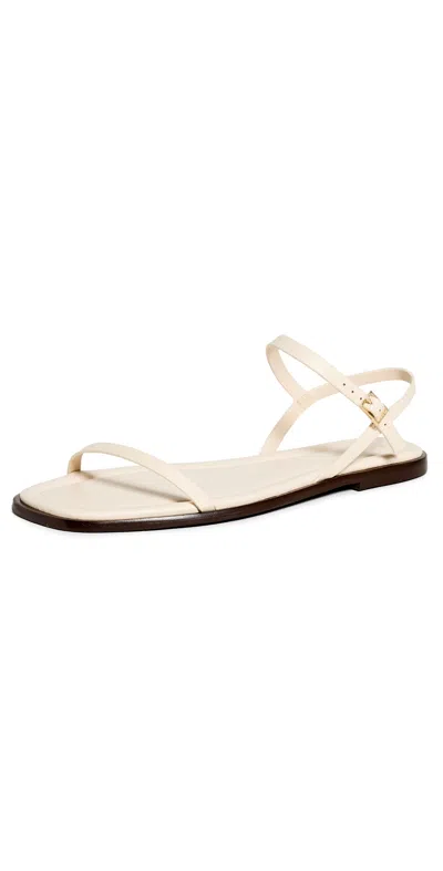 Reformation Lake Sandals Almond Leather
