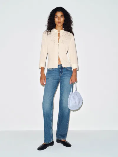 Reformation Lane Top Ivory 0 In Neutral