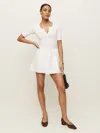 Reformation Lani Dress In White