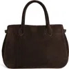 Reformation Large Patrizia Suede Satchel