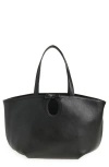 Reformation Large Regina Tote In Black Leather