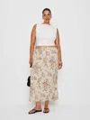 Reformation Petites Layla Skirt In Purple