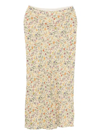 Reformation Layla Skirt In Multi