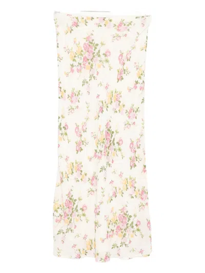Reformation Layla Skirt In Multi