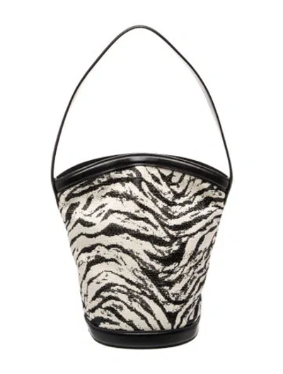Pre-owned Reformation Leather Bucket Bag In Multi