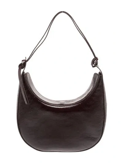 Pre-owned Reformation Leather Shoulder Bag In Brown