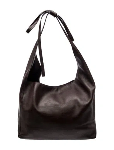 Pre-owned Reformation Leather Shoulder Bag In Brown