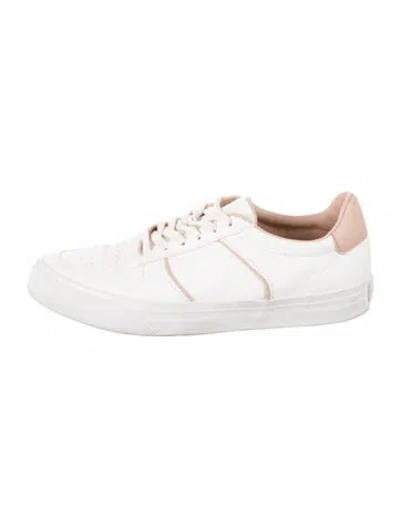 Pre-owned Reformation Leather Sneakers In White