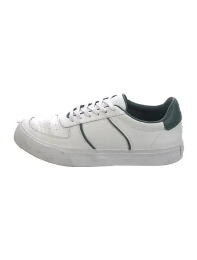Pre-owned Reformation Leather Sneakers In White