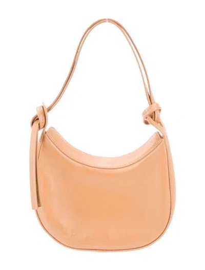 Pre-owned Reformation Leather Top Handle Bag In Neutral