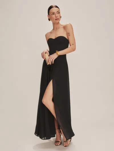 Reformation Leilani Dress In Black