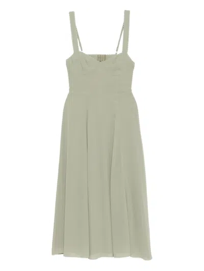 Reformation Lela Dress In Green