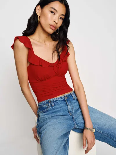 Reformation Lemmy Knit Top