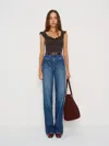Reformation Lemmy Knit Top In Black
