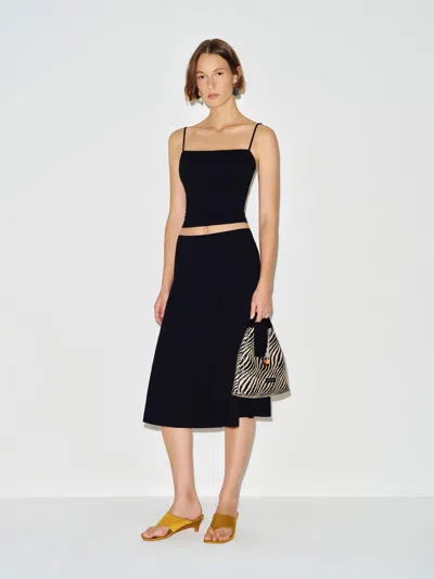 Reformation Lennon Knit Two Piece Black Xs