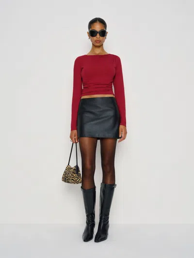 Reformation Liam Knit Top In Multi