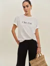 Reformation Liam Oversized Tee In Organic
