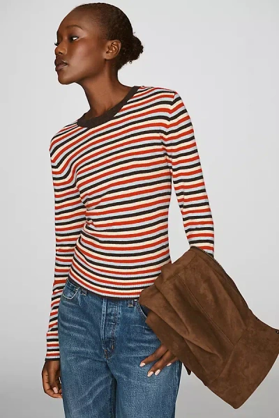 Reformation Lian 100% Cashmere Sweater In Multi