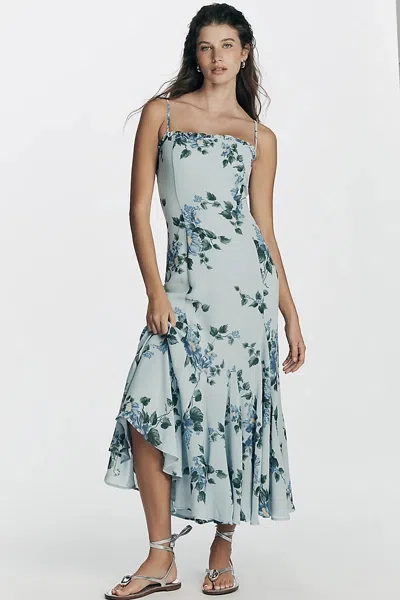 Reformation Lilibet Midi Dress In Multi