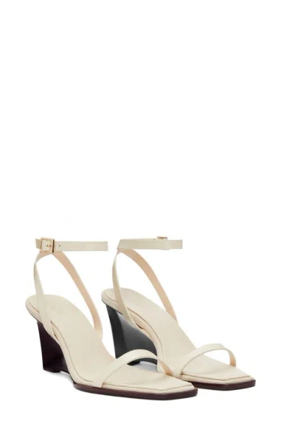 Reformation Lina Wedge Sandal In Multi