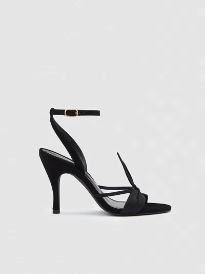 Reformation Linda Heeled Sandal In Multi