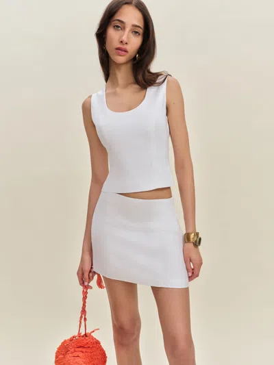 Reformation Lindsey Linen Two Piece
